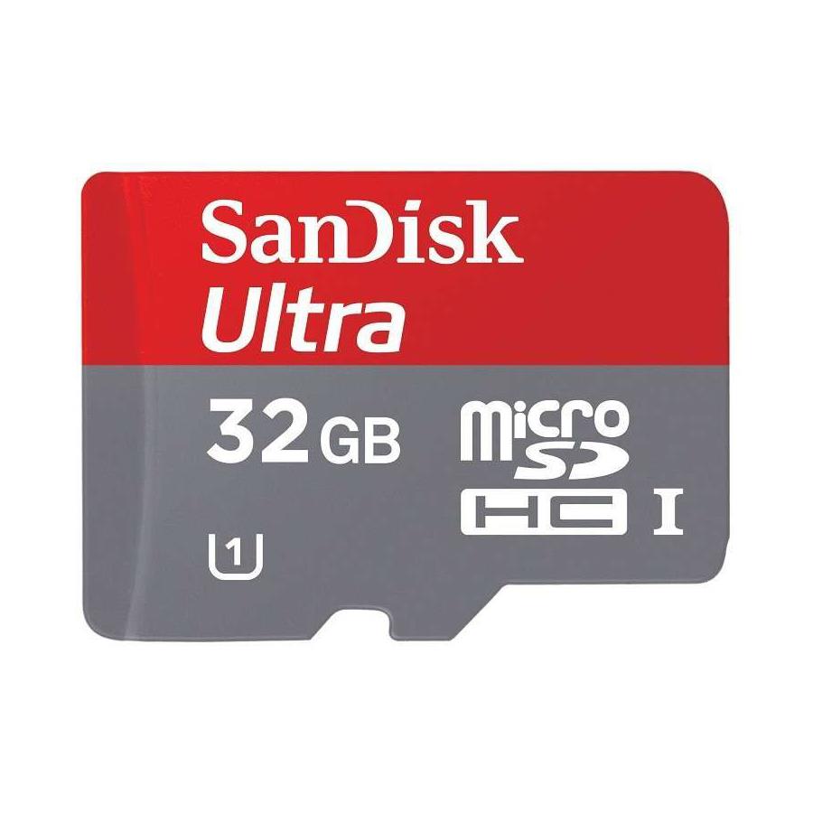 Sandisk Ultra 32GB Micro SD Memory Card with Adapter