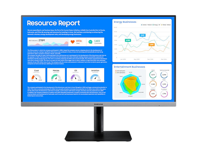 Samsung SR65 computer monitor 61 cm (24") 1920 x 1080 pixels Full HD LED