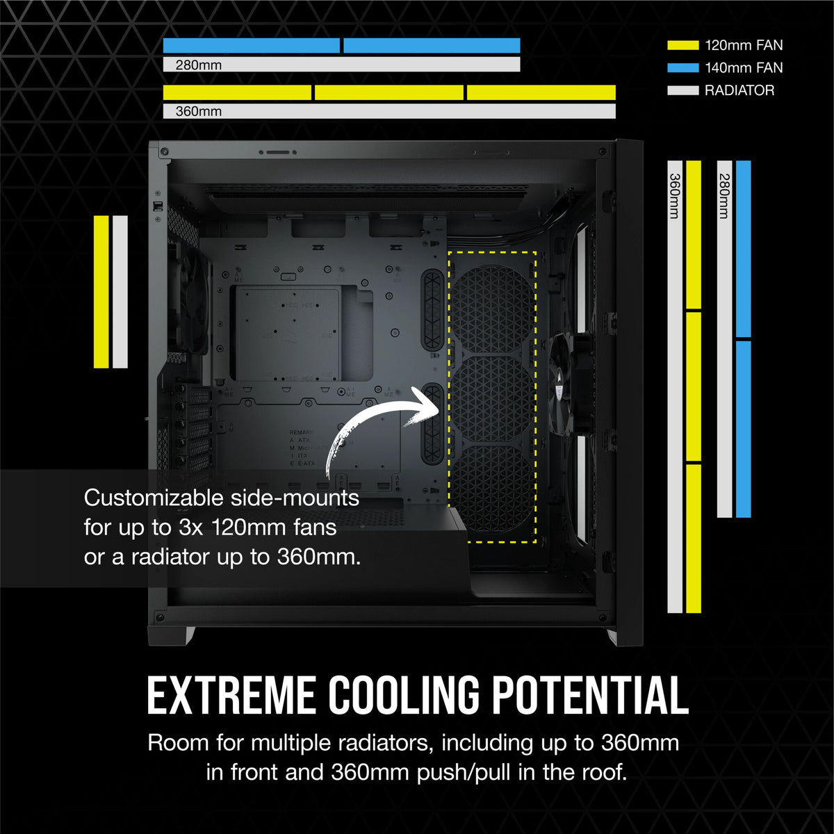 Corsair 5000D AIRFLOW - ATX Mid Tower Case in Black