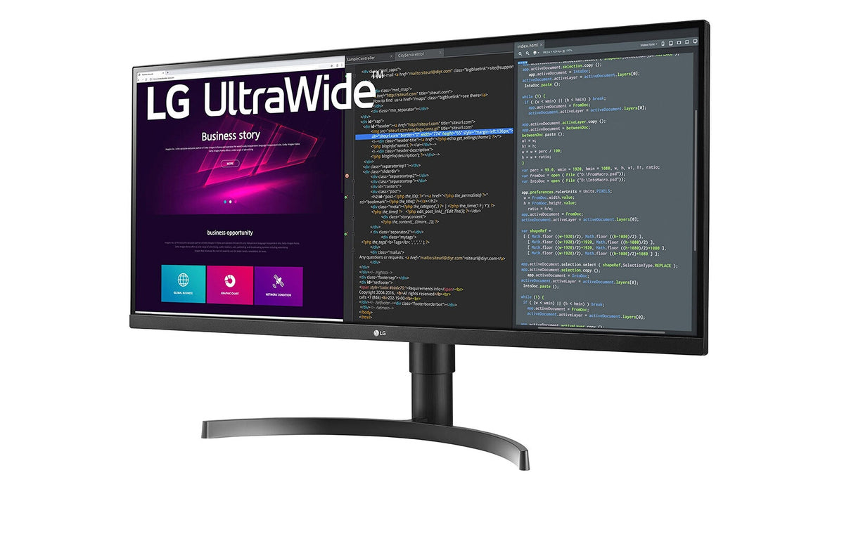 LG 34WN750P-B computer monitor 86.4 cm (34&quot;) 3440 x 1440 pixels UltraWide Quad HD Black