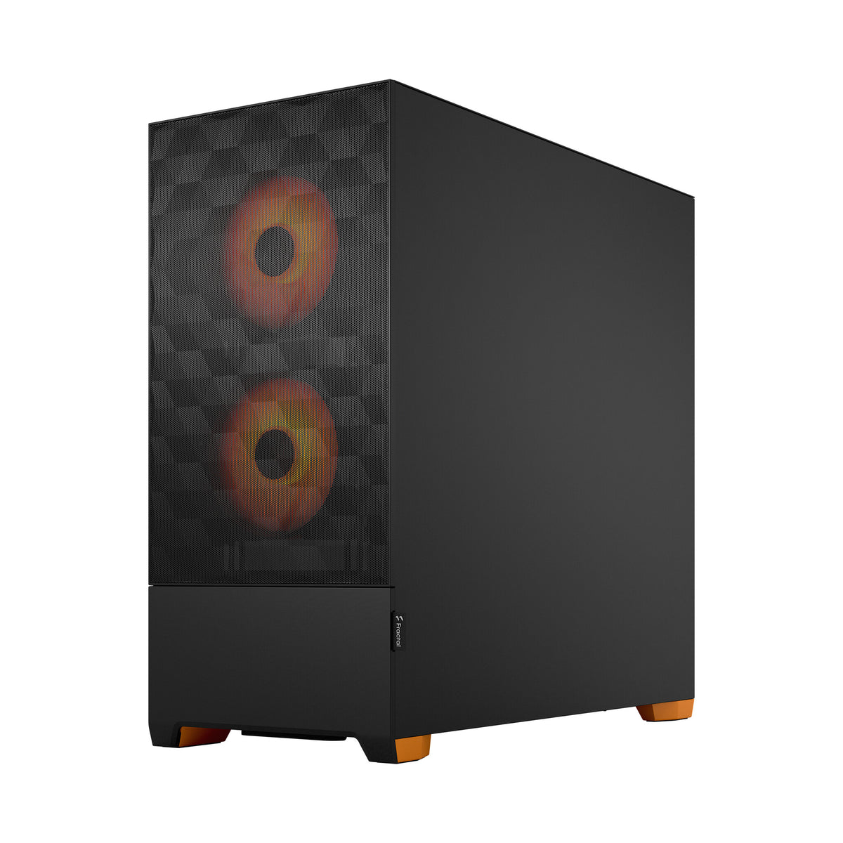 Fractal Design Pop Air - ATX Mid Tower Case in Black / Orange