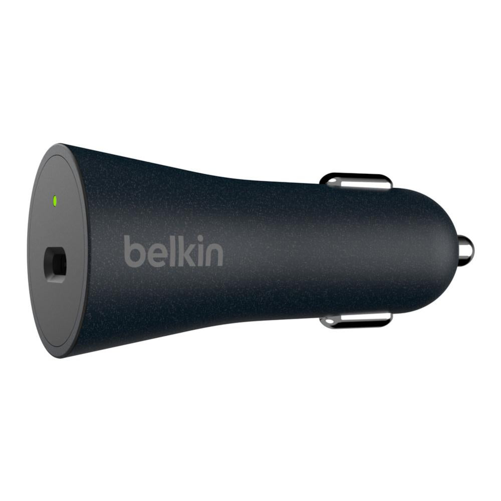 Belkin BOOSTCHARGE USB-C Car Charger with Quick Charge 4+ Cable