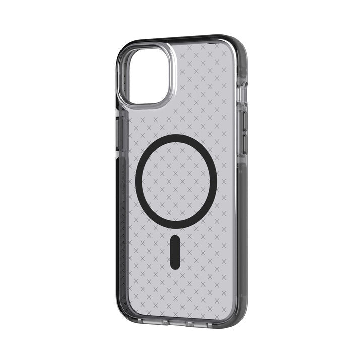 Tech21 Evo Check mobile phone case for iPhone 14 (15.5 cm (6.1&quot;)) Cover in Transparent Black