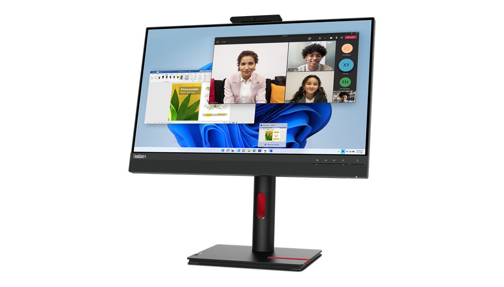 Lenovo ThinkCentre Tiny-In-One 24 LED display 60.5 cm (23.8&quot;) 1920 x 1080 pixels Full HD Touchscreen Black