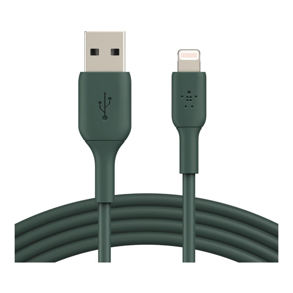 Belkin BOOSTCHARGE Lightning to USB-A Cable - 1m - Midnight Green