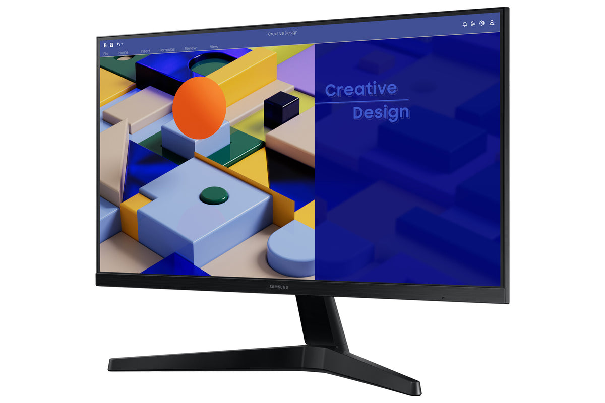 Samsung LS24C314EAU computer monitor 61 cm (24") 1920 x 1080 pixels Full HD LED Black