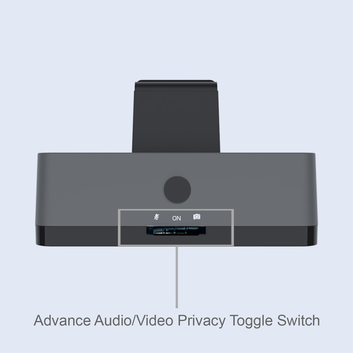 Adesso CyberTrack K4 - 8 MP 3840 x 2160p USB 2.0 webcam in Black