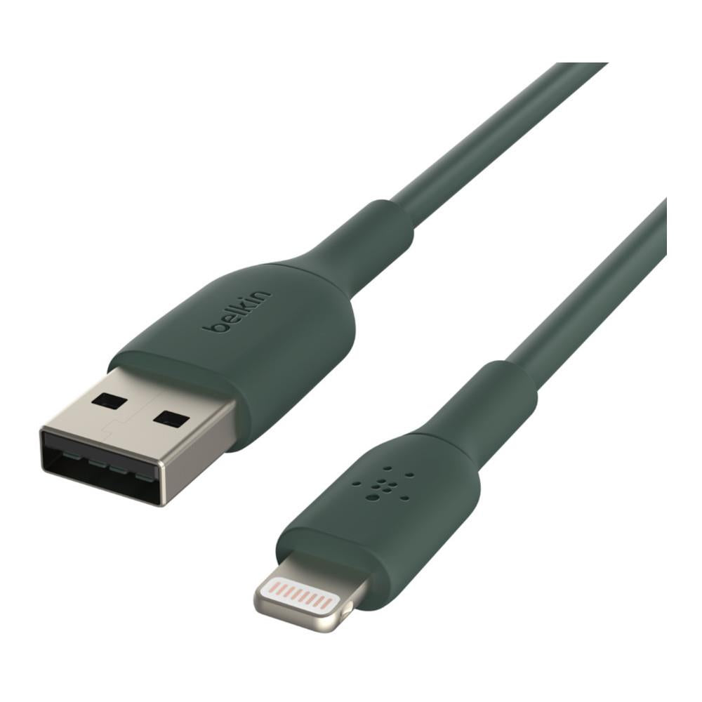 Belkin BOOSTCHARGE Lightning to USB-A Cable - 1m - Midnight Green