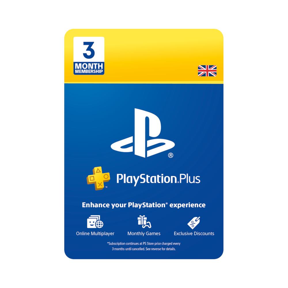 PlayStation Plus 3 Month Membership