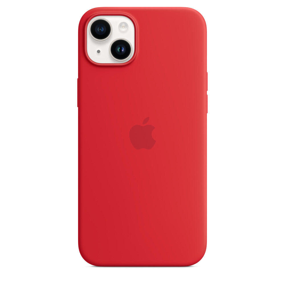 Apple MPT63ZM/A - Silicone Case with MagSafe for iPhone 14 Plus in (PRODUCT)RED