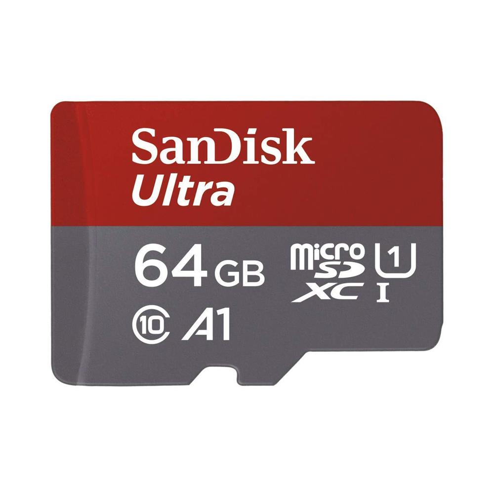 Sandisk Ultra A1 64GB Micro SD Memory Card with Adapter