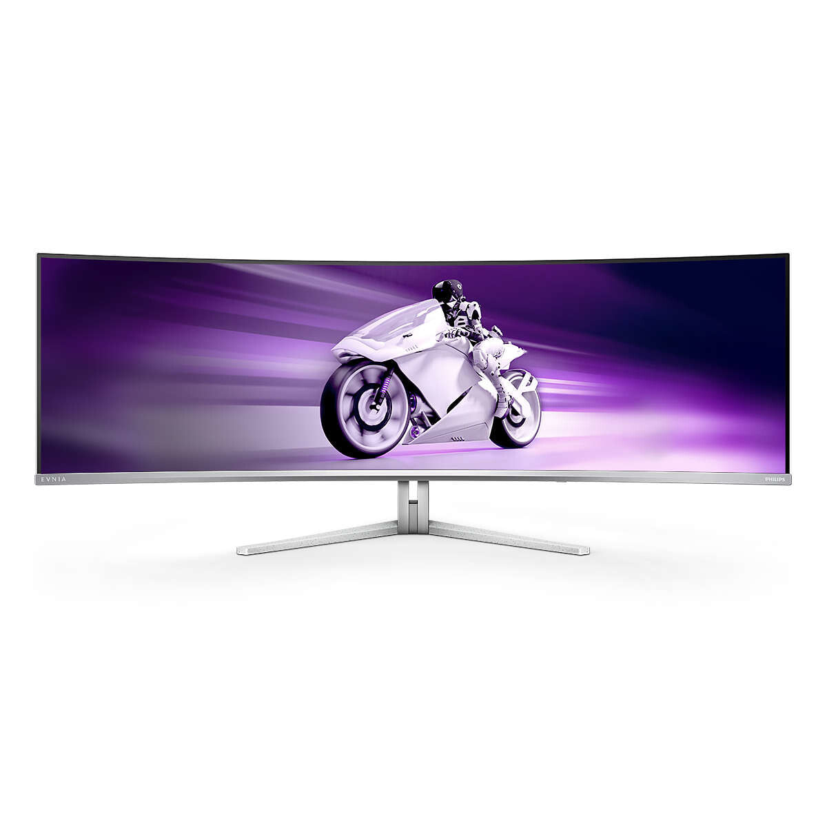 Philips 49M2C8900/00 - 124.2 cm (48.9") - 5120 x 1440 pixels Dual QHD QD-OLED Monitor in White