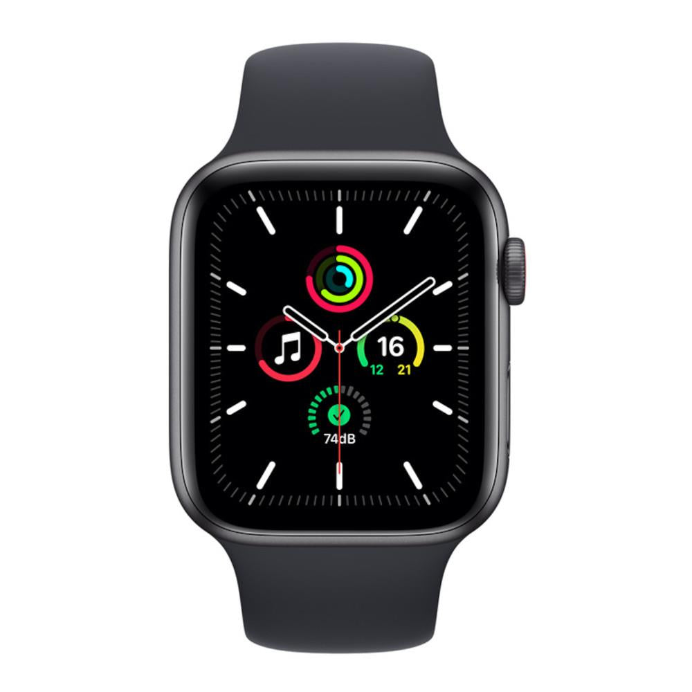 Apple Watch SE GPS + Cellular 44mm Space Grey Aluminium Case with Midnight Sport Band