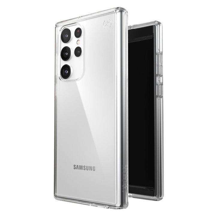Speck Presidio Perfect for Galaxy S22 Ultra in Transparent