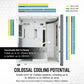 Corsair 7000D AIRFLOW - ATX Full Tower Case in White
