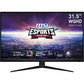 MSI G321Q - 80 cm (31.5") - 2560 x 1440 pixels WQHD Monitor