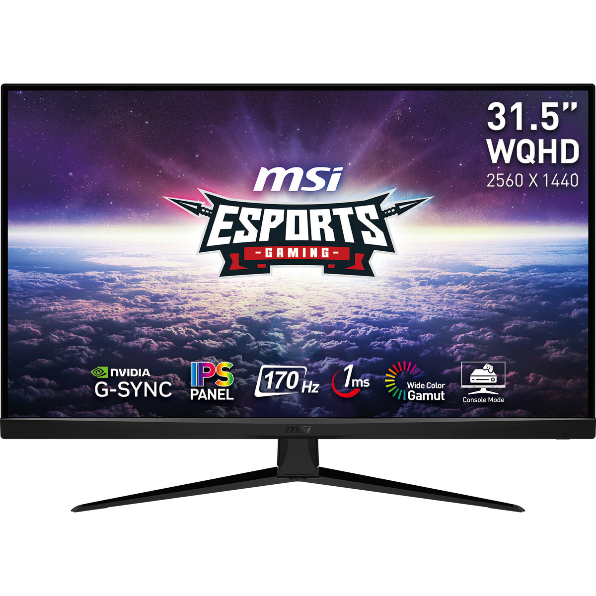 MSI G321Q - 80 cm (31.5") - 2560 x 1440 pixels WQHD Monitor