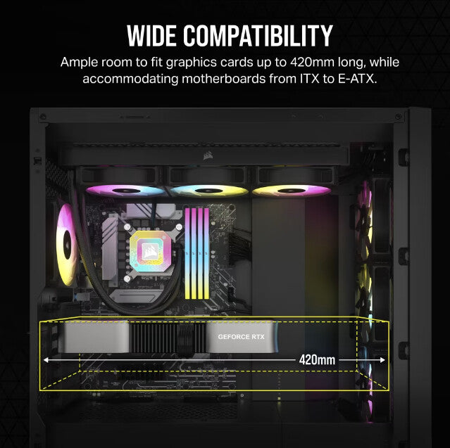 Corsair 5000D CORE AIRFLOW - ATX Mid Tower Case in Black