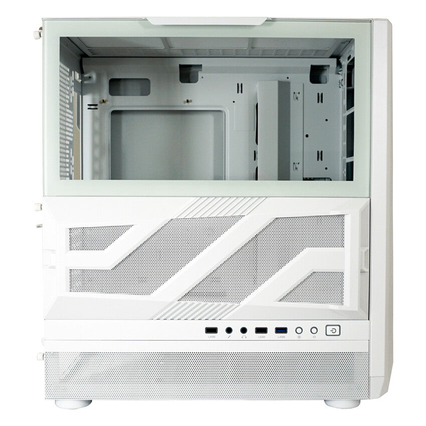 LC-Power Gaming 900W - Lumaxx Light ATX Mid Tower Case in White