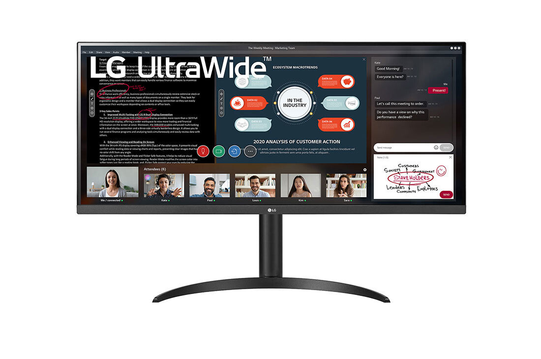 LG 34WP550 - 86.4 cm (34") - 2560 x 1080 pixels UltraWide FHD LED Monitor