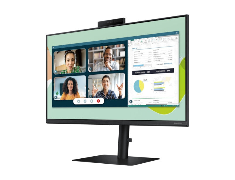 Samsung LS24A400VEU computer monitor 61 cm (24") 1920 x 1080 pixels Full HD LED Black
