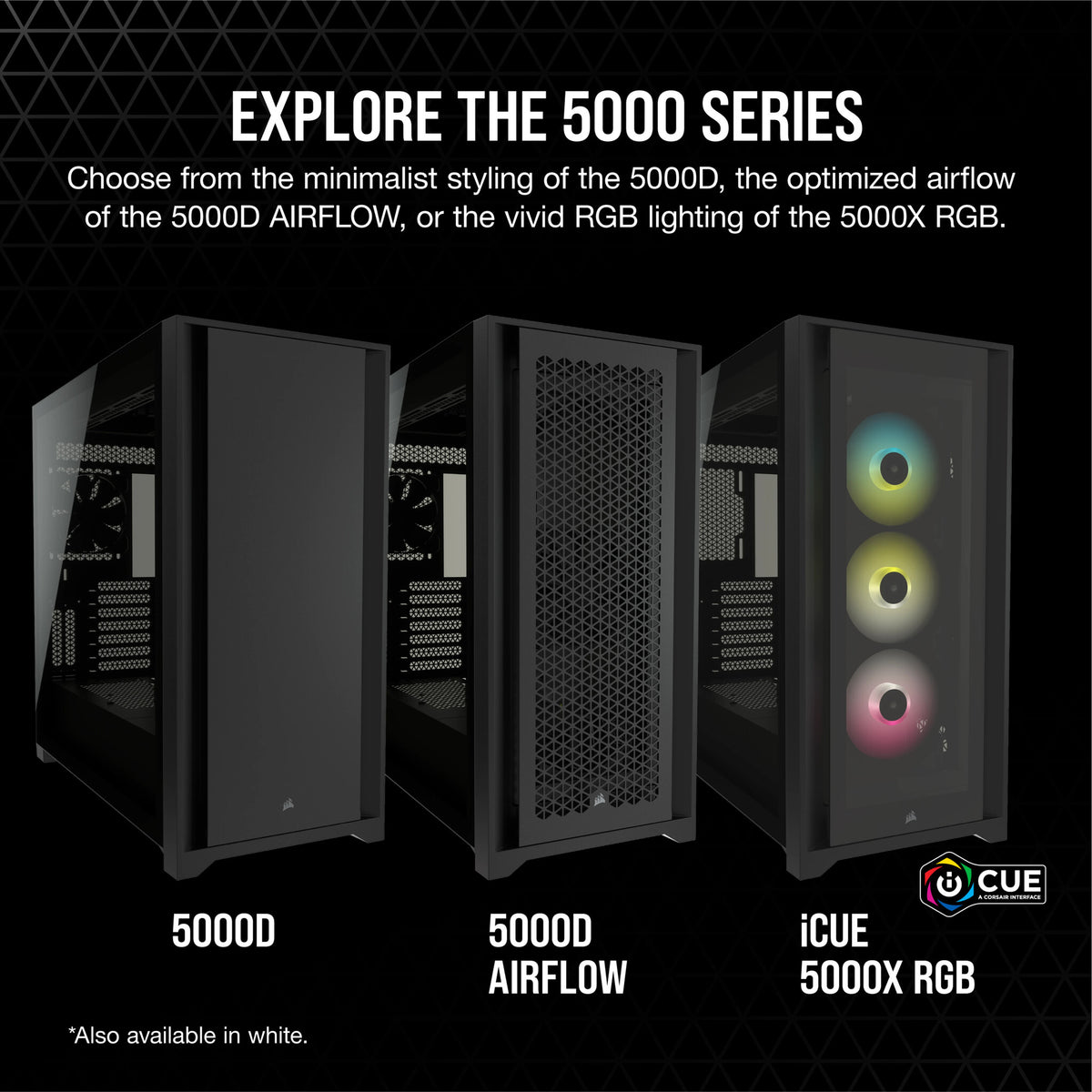 Corsair 5000D AIRFLOW - ATX Mid Tower Case in Black