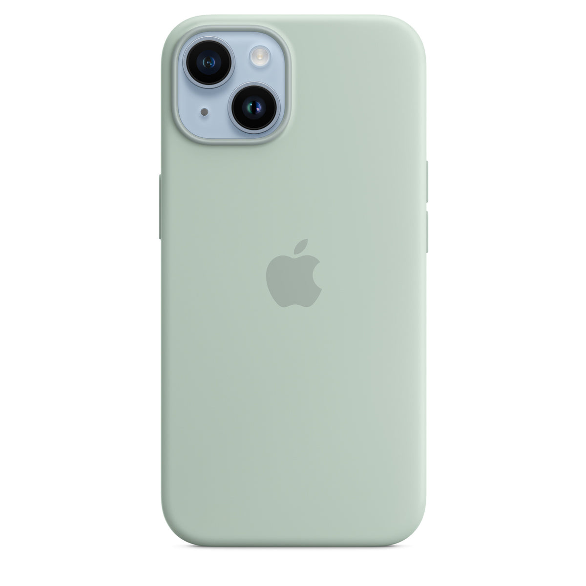 Apple  Silicone Case for iPhone 14 with MagSafe in Succulent Green