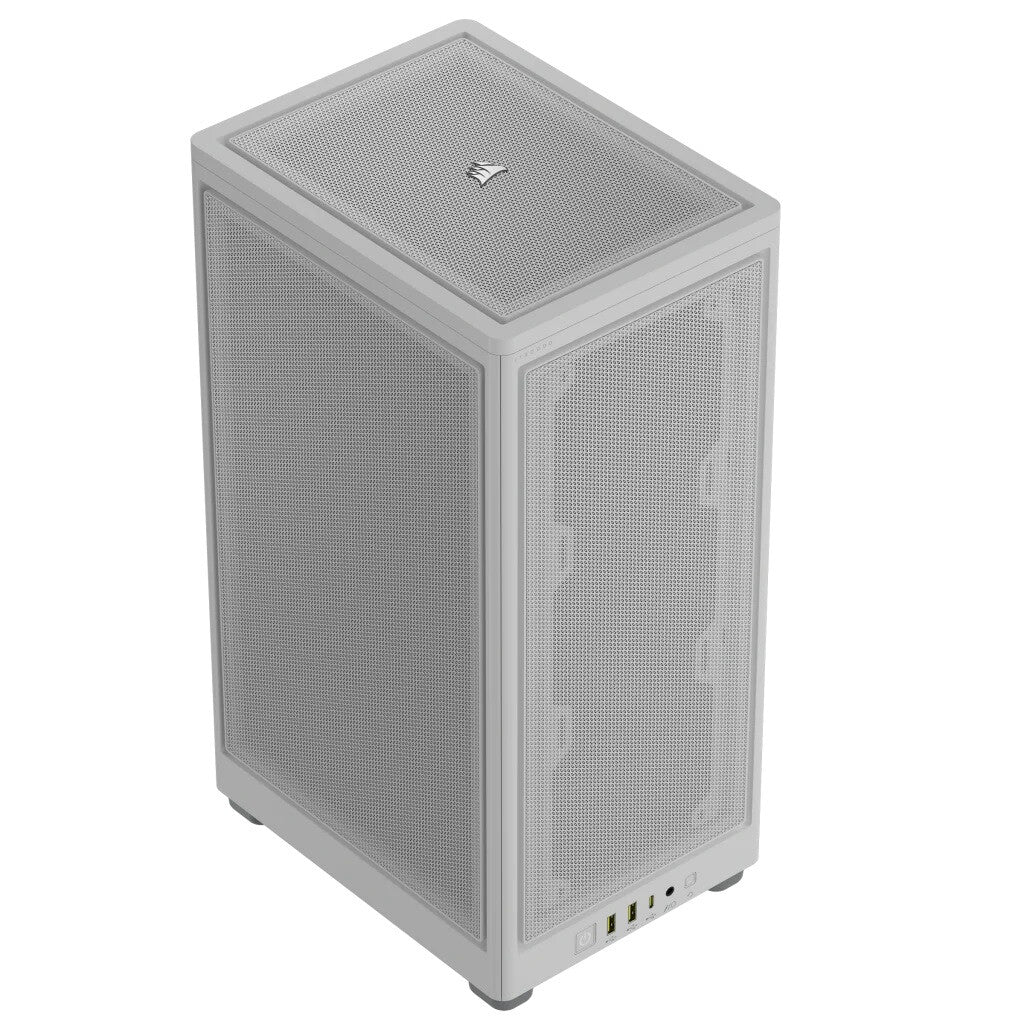 Corsair 2000D AIRFLOW - Mini ITX Tower Case in White