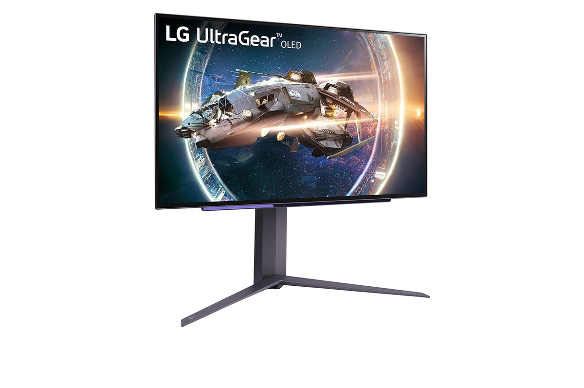 LG 27GR95QE-B computer monitor 67.3 cm (26.5&quot;) 2560 x 1440 pixels Quad HD OLED Grey