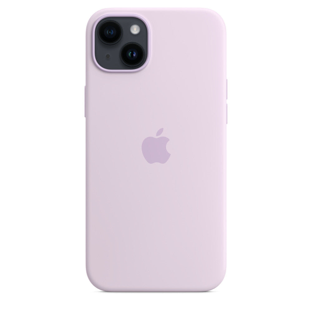 Apple Silicone Case for iPhone 14 Plus with MagSafe in Lilac