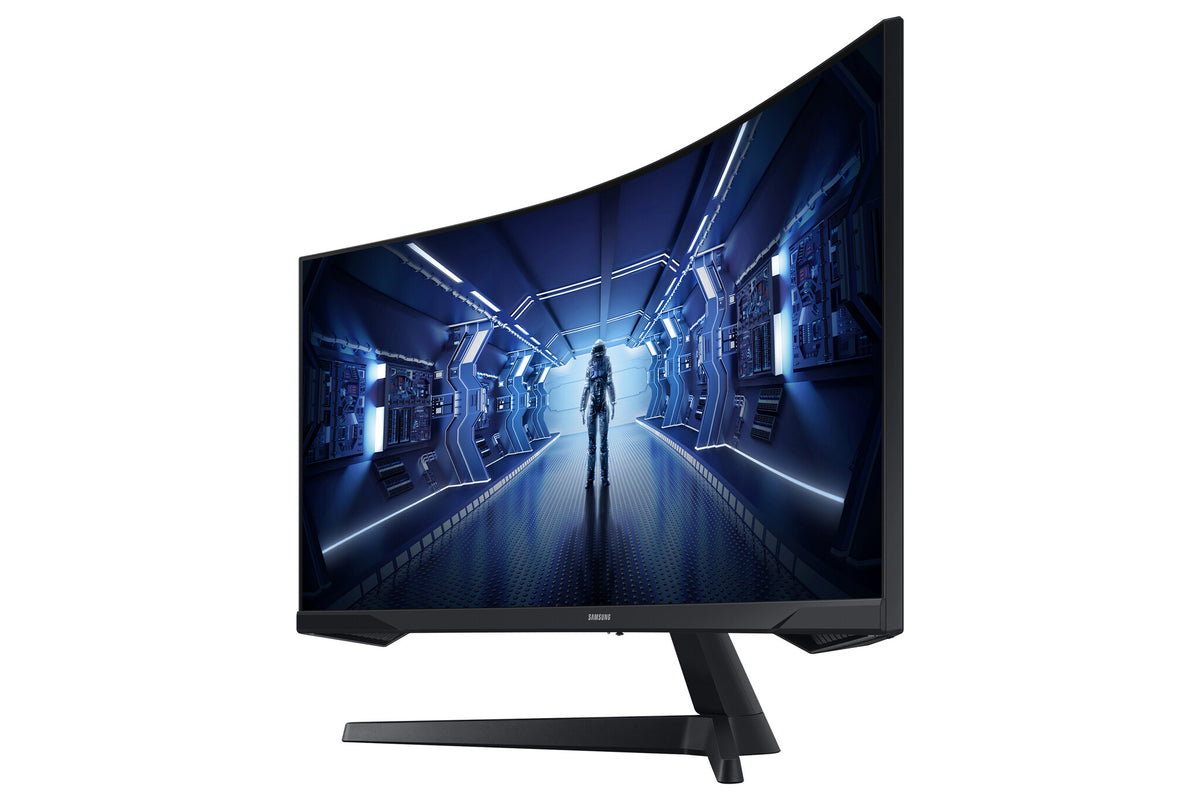 Samsung Odyssey LC34G55TWWPXXU computer monitor 86.4 cm (34") 3440 x 1440 pixels UltraWide Quad HD LED
