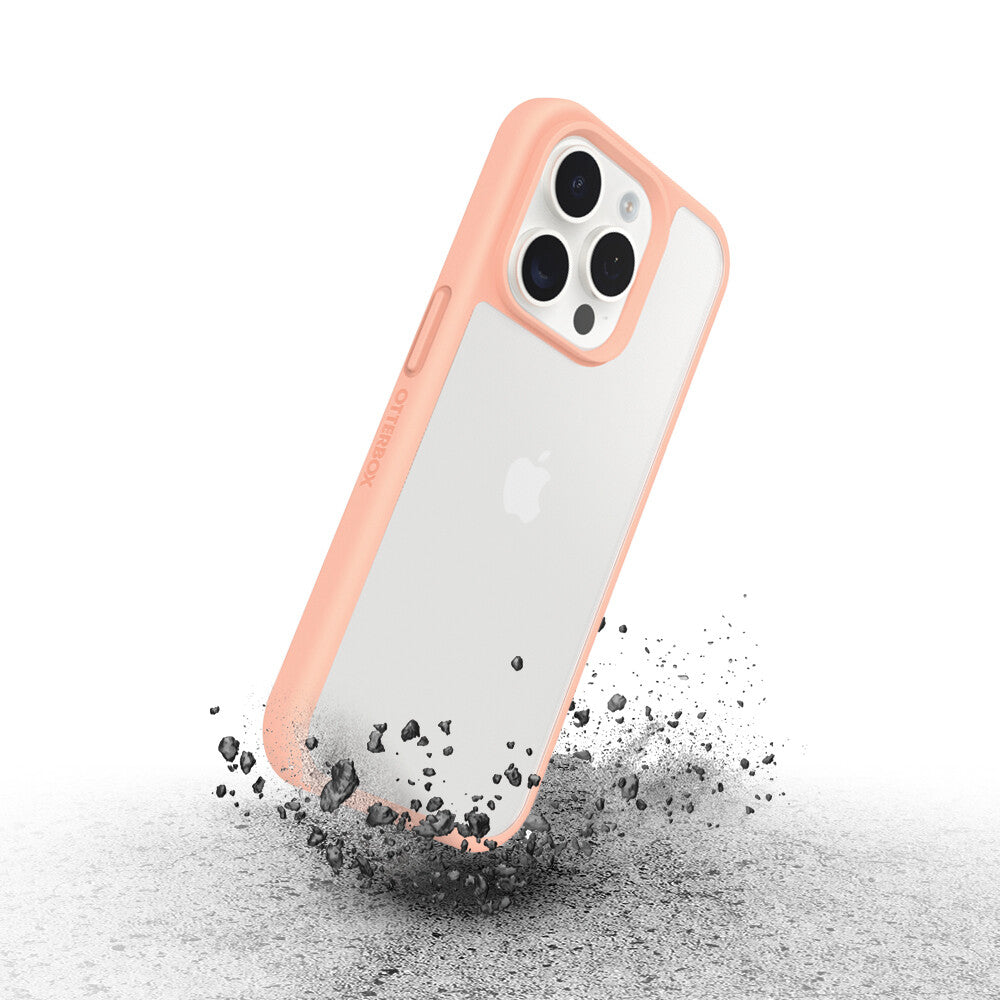 OtterBox React Series for iPhone 15 Pro in Peach Perfect