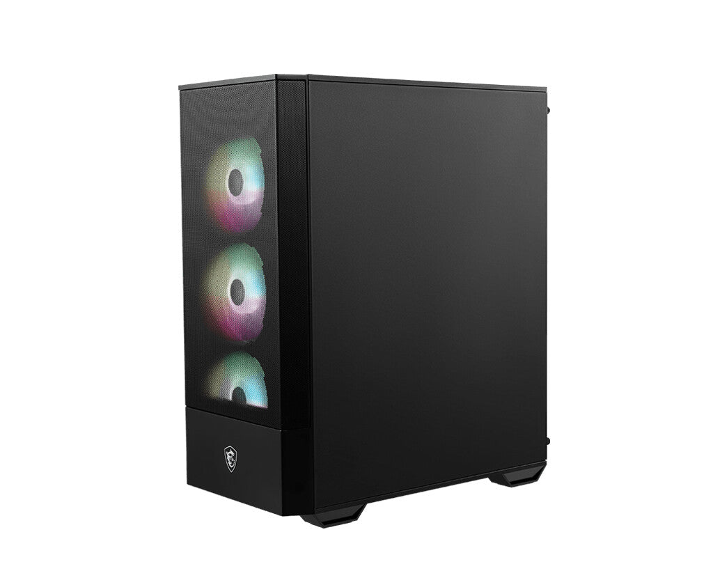 MSI MAG FORGE 112R Midi Tower in Black / Transparent