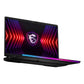 MSI Gaming Raider GE78 HX Laptop - 43.2 cm (17") - Intel® Core™ i9-14900HX - 32 GB DDR5-SDRAM - 4 TB SSD - NVIDIA GeForce RTX 4080 - Wi-Fi 7 - Windows 11 Home - Black