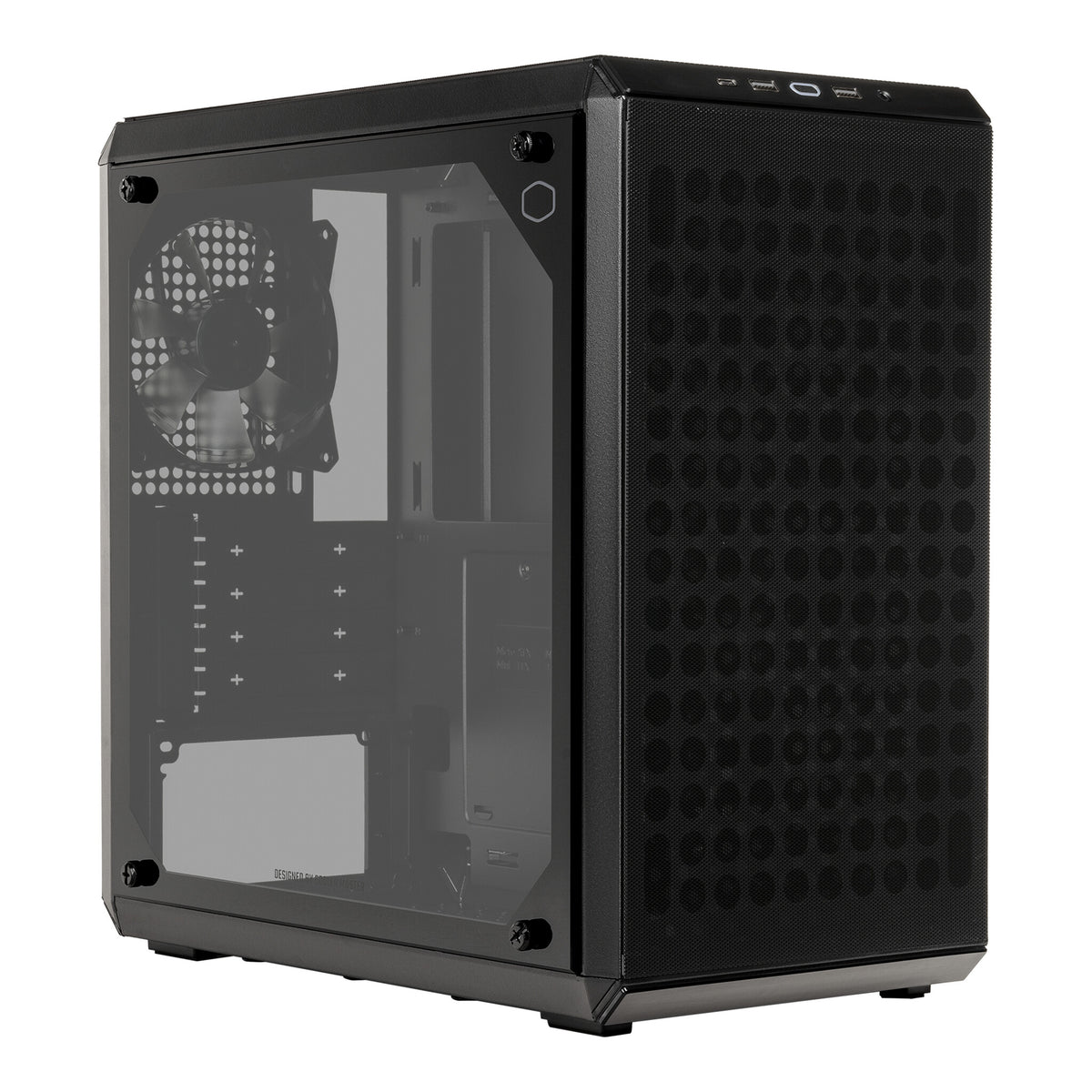 Cooler Master Q300L V2 - MicroATX Mini Tower Case in Black / Transparent