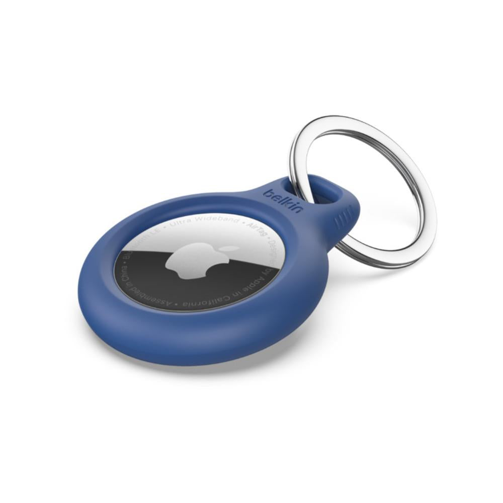 Belkin Secure Airtag Holder with Keyring - Blue