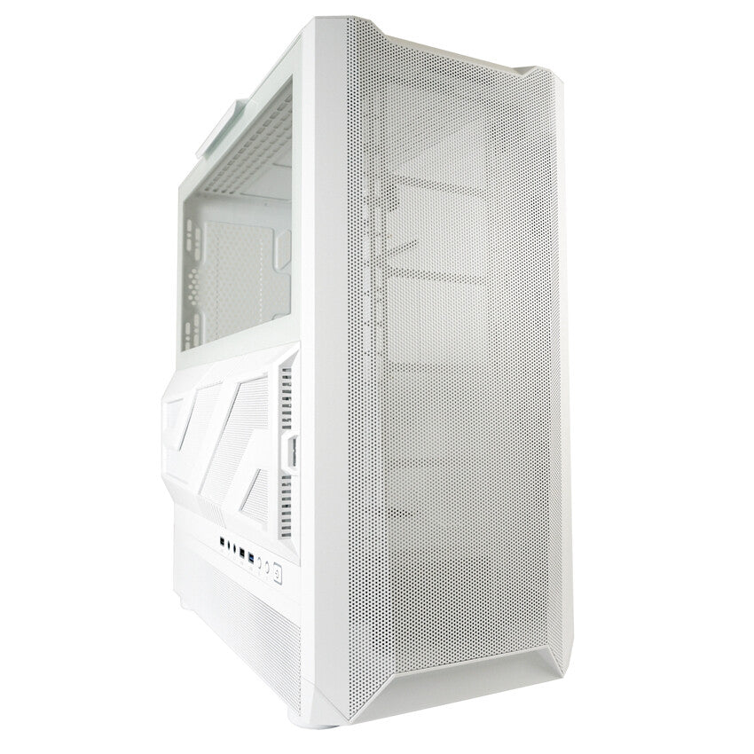 LC-Power Gaming 900W - Lumaxx Light ATX Mid Tower Case in White