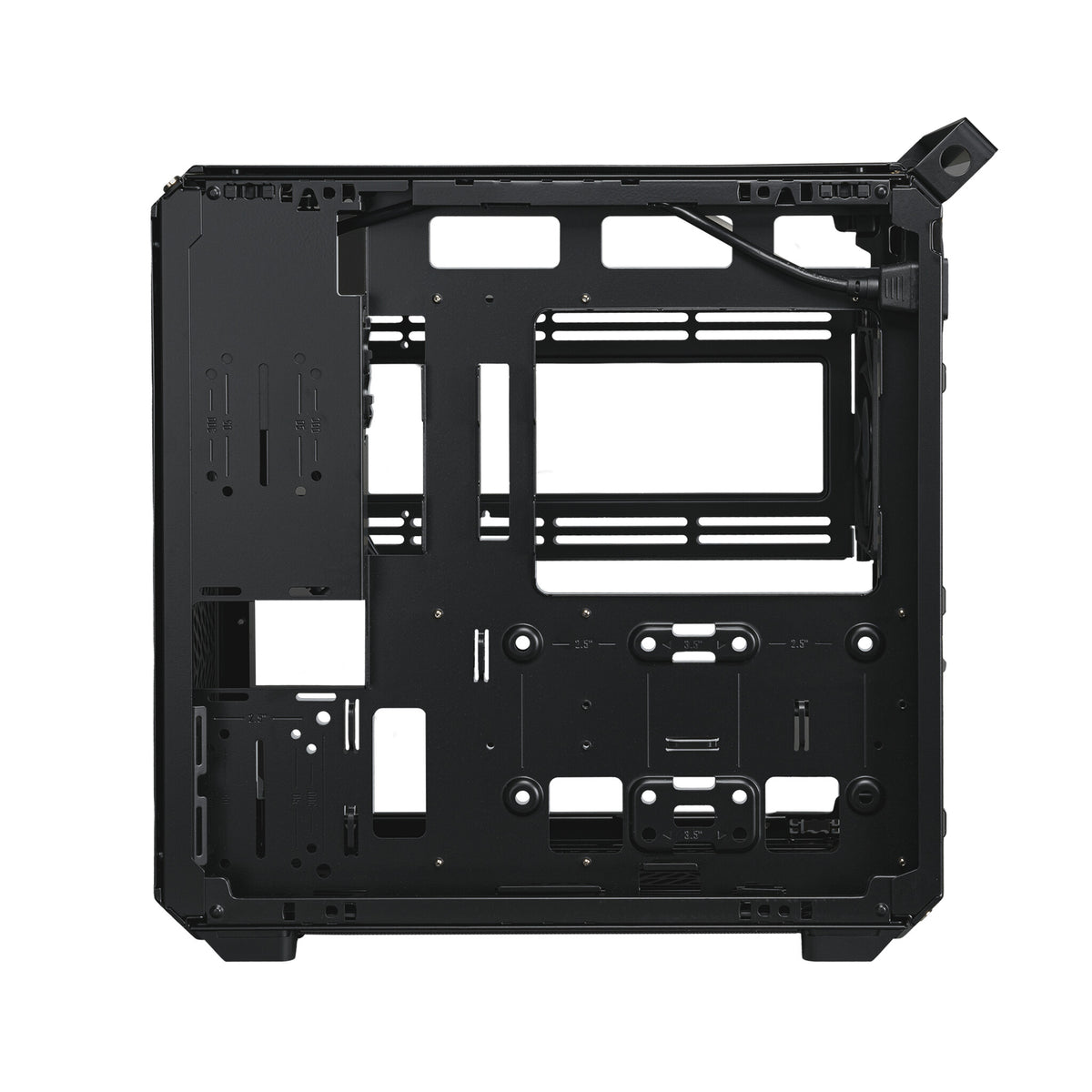 Cooler Master QUBE 500 Flatpack - ATX Mid Tower Case in Black