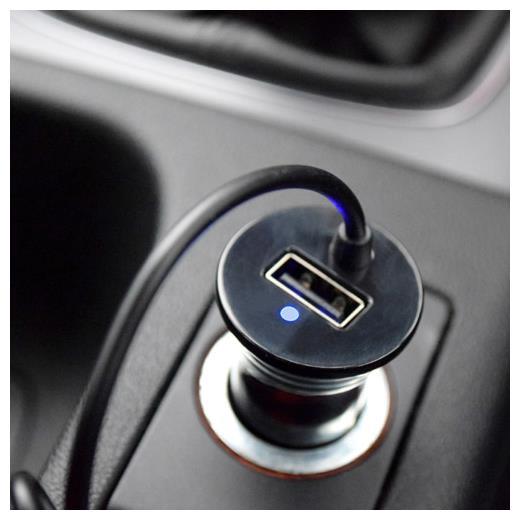 Pama 2.5A USB Car Charger with Type-C Cable