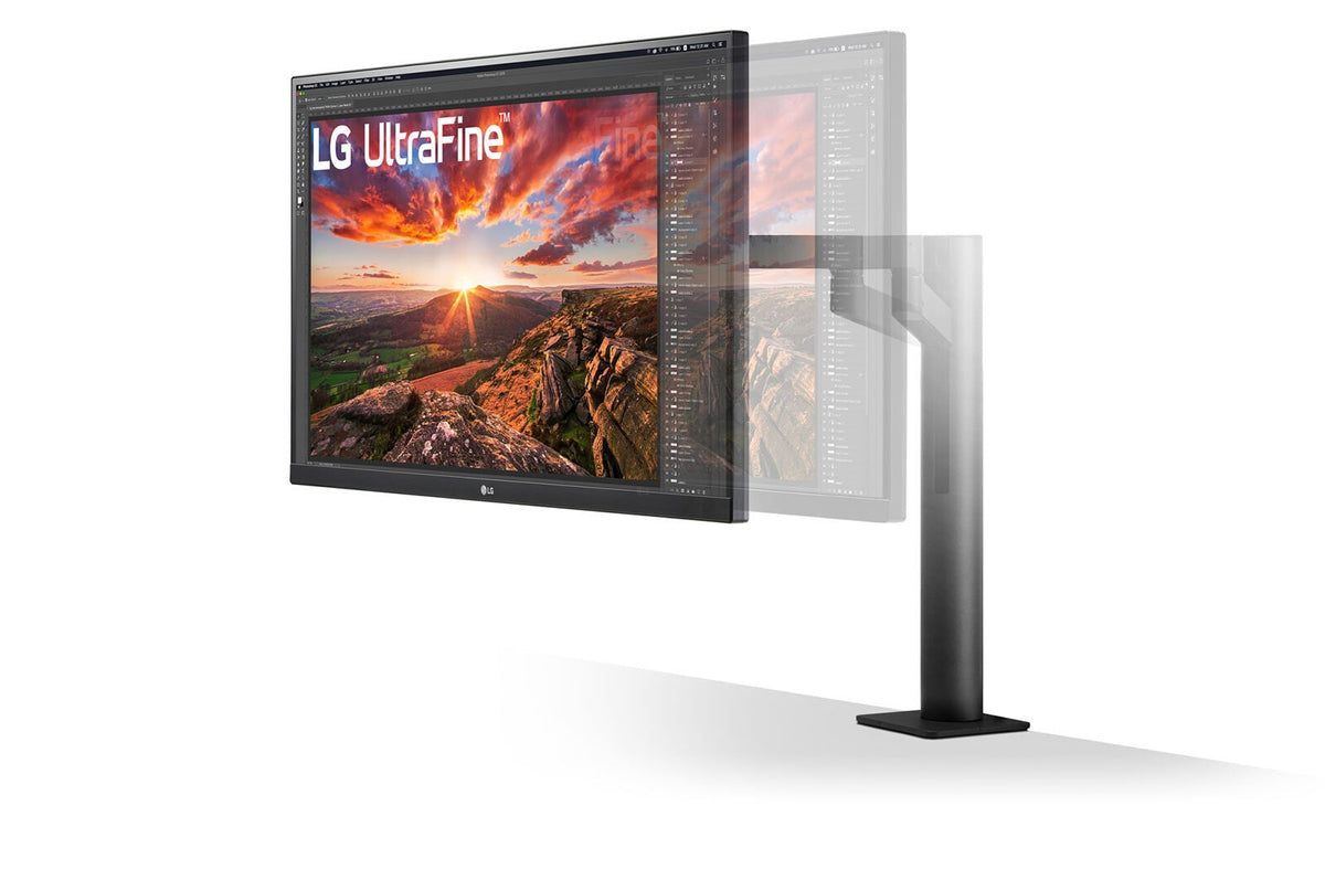 LG UltraFine Ergo LED display 68.6 cm (27&quot;) 3840 x 2160 pixels 4K Ultra HD Black