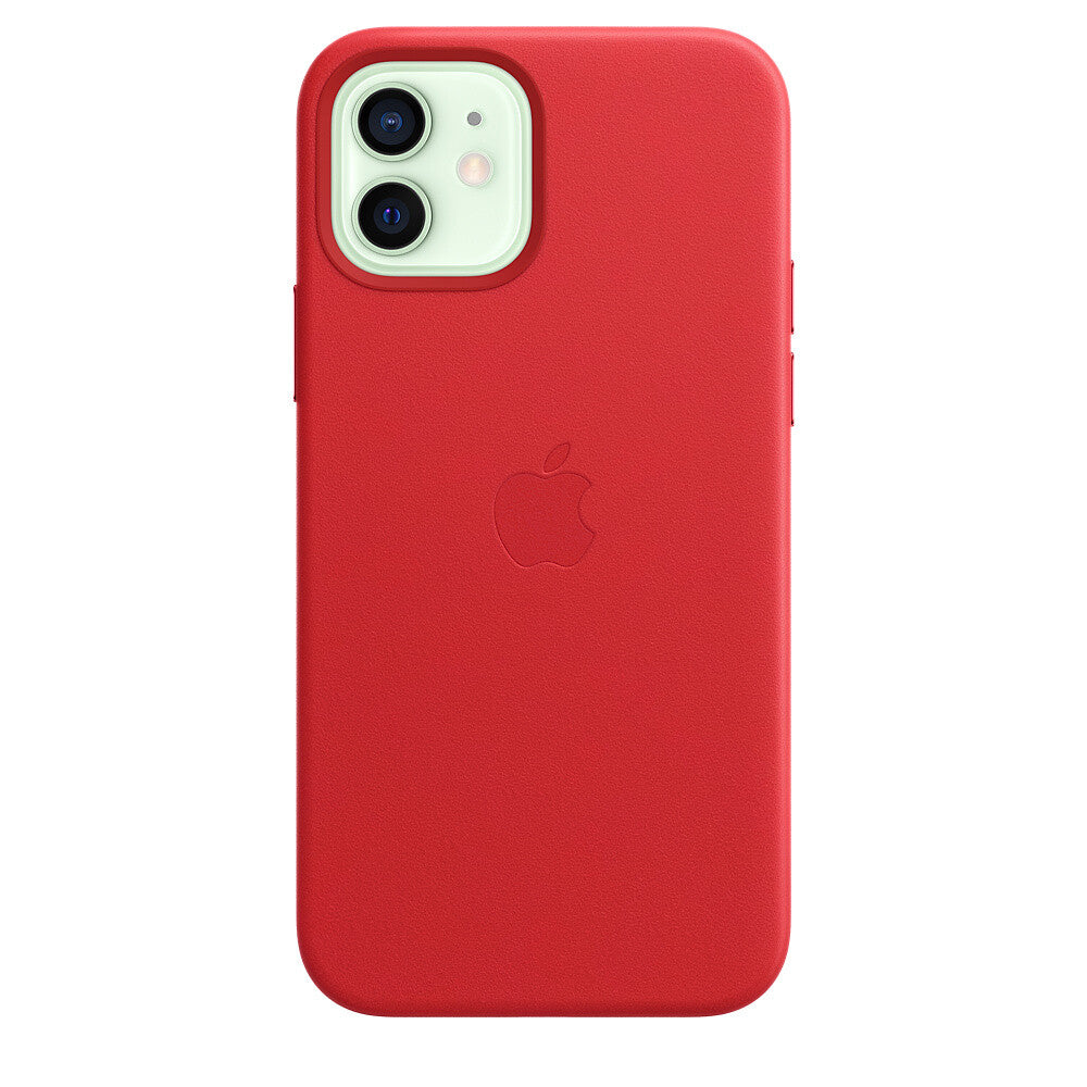 Apple MHKD3ZM/A - Leather Case with MagSafe for iPhone 12 / 12 Pro  in (PRODUCT)RED