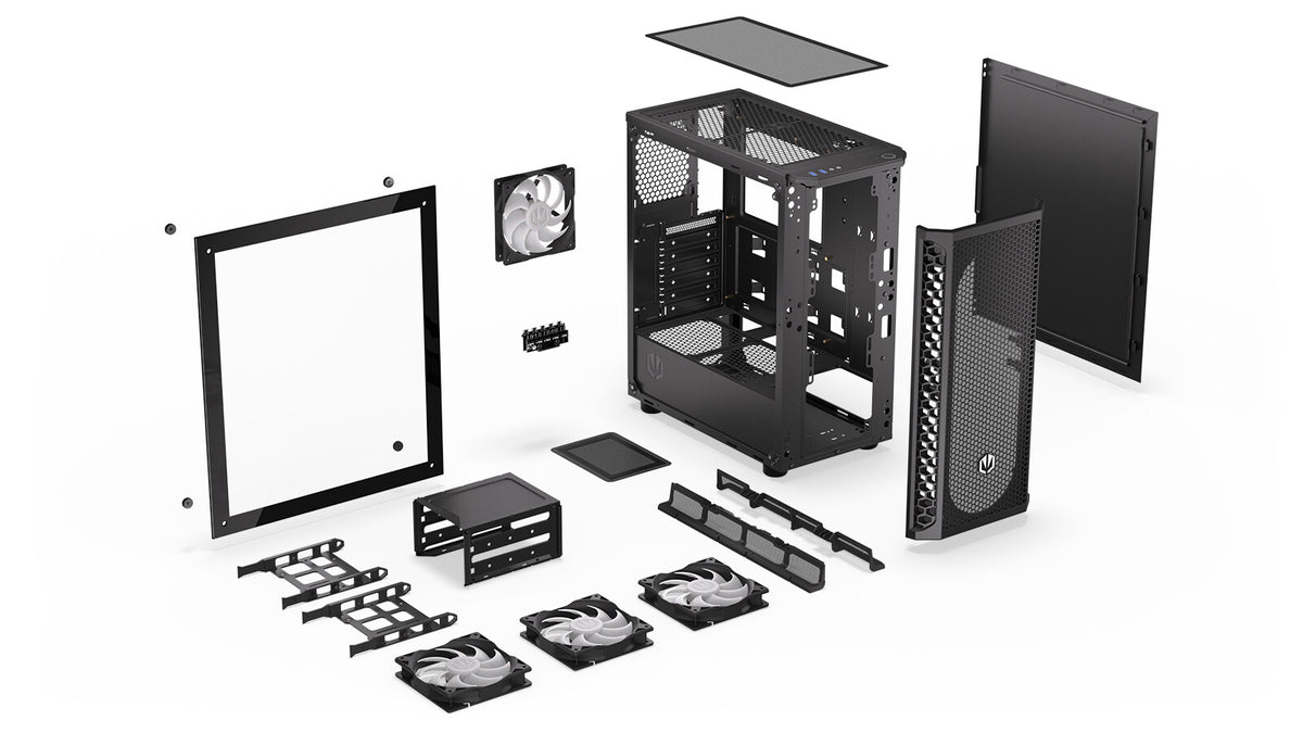 ENDORFY Signum 300 ARGB - ATX Mid Tower Case in Black