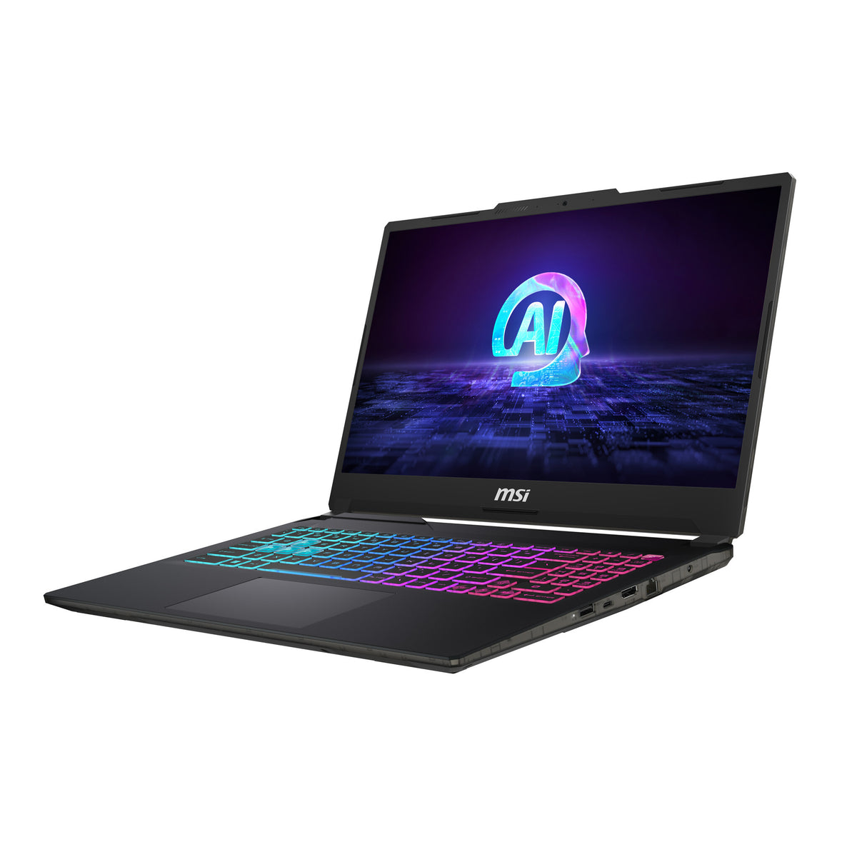 MSI Cyborg 15 AI Laptop - 39.6 cm (15.6") - Intel® Core™ Ultra 7 155H - 16 GB DDR5-SDRAM - 512 GB SSD - NVIDIA GeForce RTX 4060 - Wi-Fi 6E - Windows 11 Home - Black