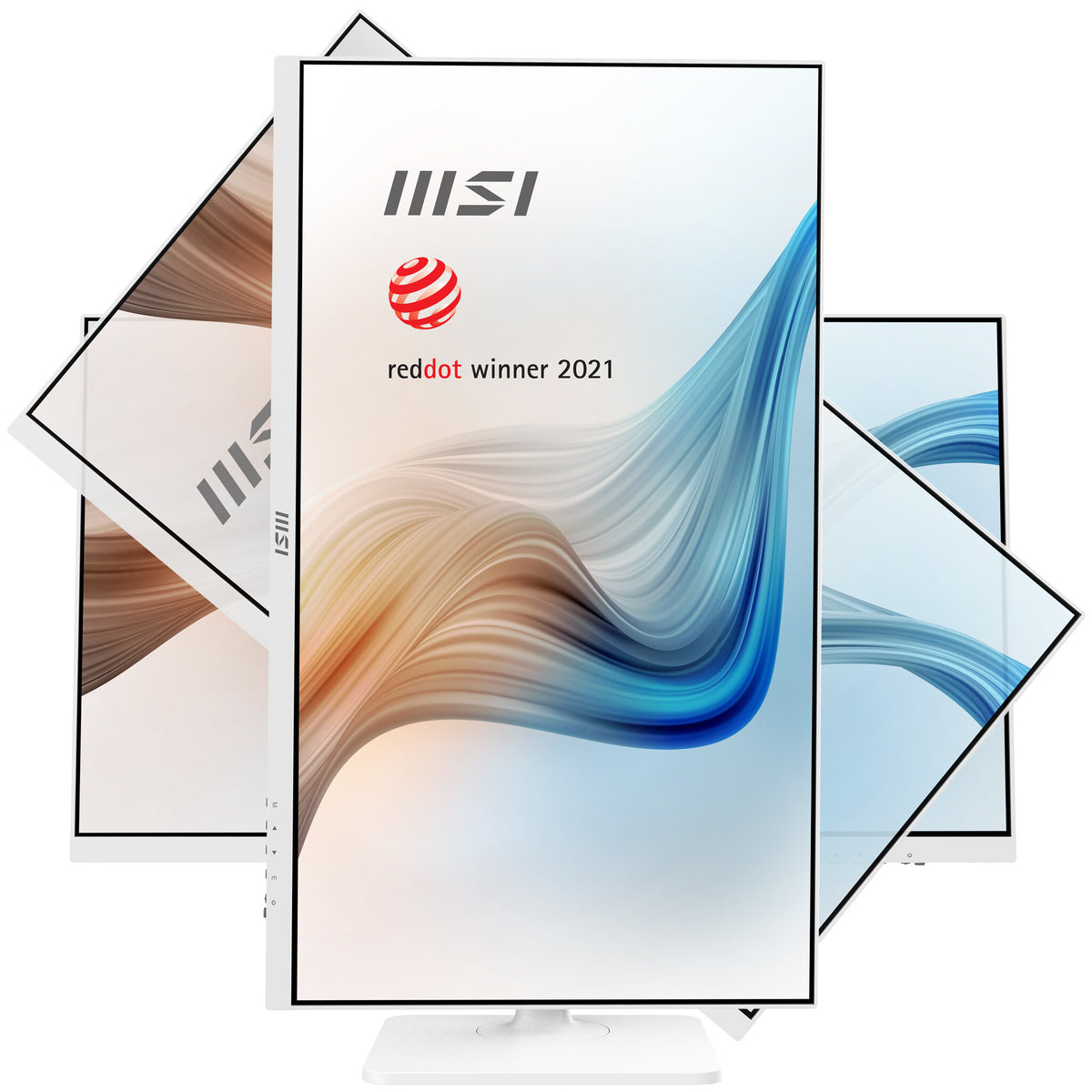 MSI Modern MD272QXPW computer monitor 68.6 cm (27&quot;) 2560 x 1440 pixels Wide Quad HD White