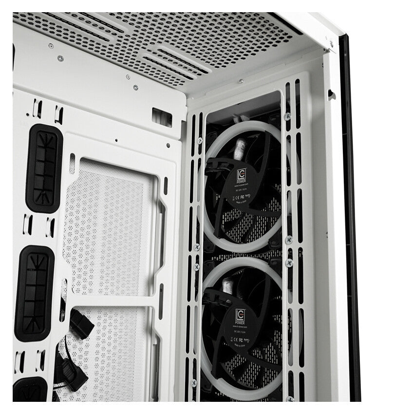 LC-Power Holo 1 X - ATX Mid Tower Case in White