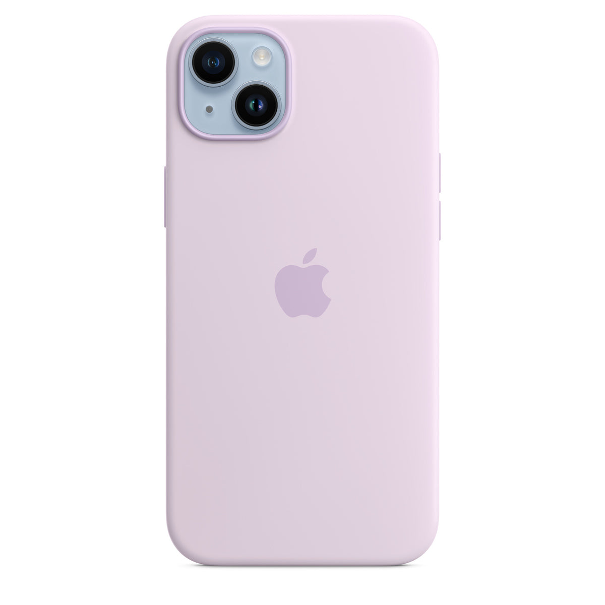 Apple Silicone Case for iPhone 14 Plus with MagSafe in Lilac