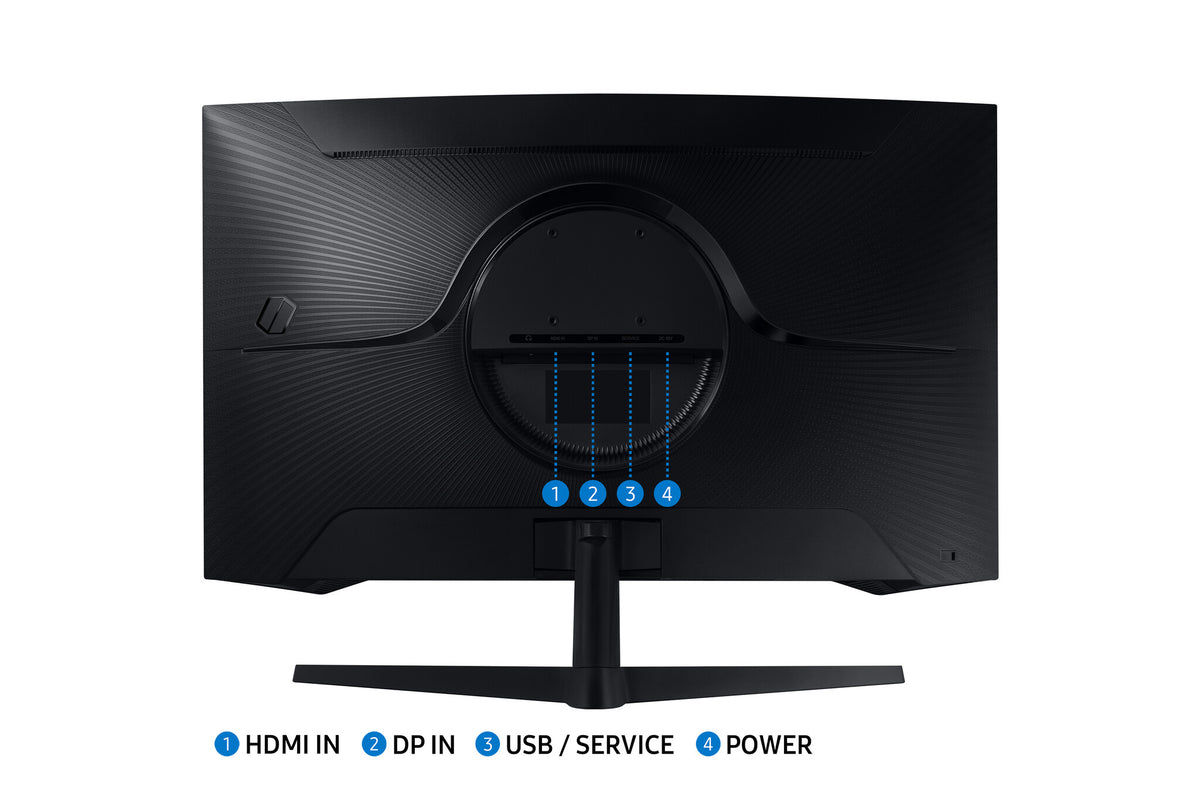 Samsung Odyssey C27G55TQBU computer monitor 68.6 cm (27") 2560 x 1440 pixels Wide Quad HD LED Black
