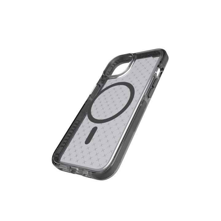 Tech21 Evo Check mobile phone case for iPhone 14 (15.5 cm (6.1&quot;)) Cover in Black, Grey