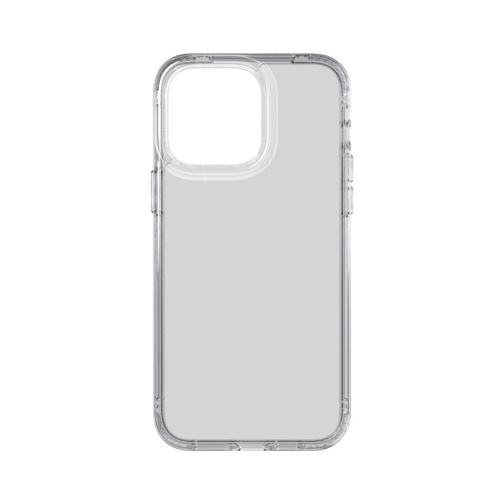 Tech21 Evo Clear mobile phone case for iPhone 14 Pro Max (17 cm (6.7&quot;)) Cover in Dark Grey Transparent
