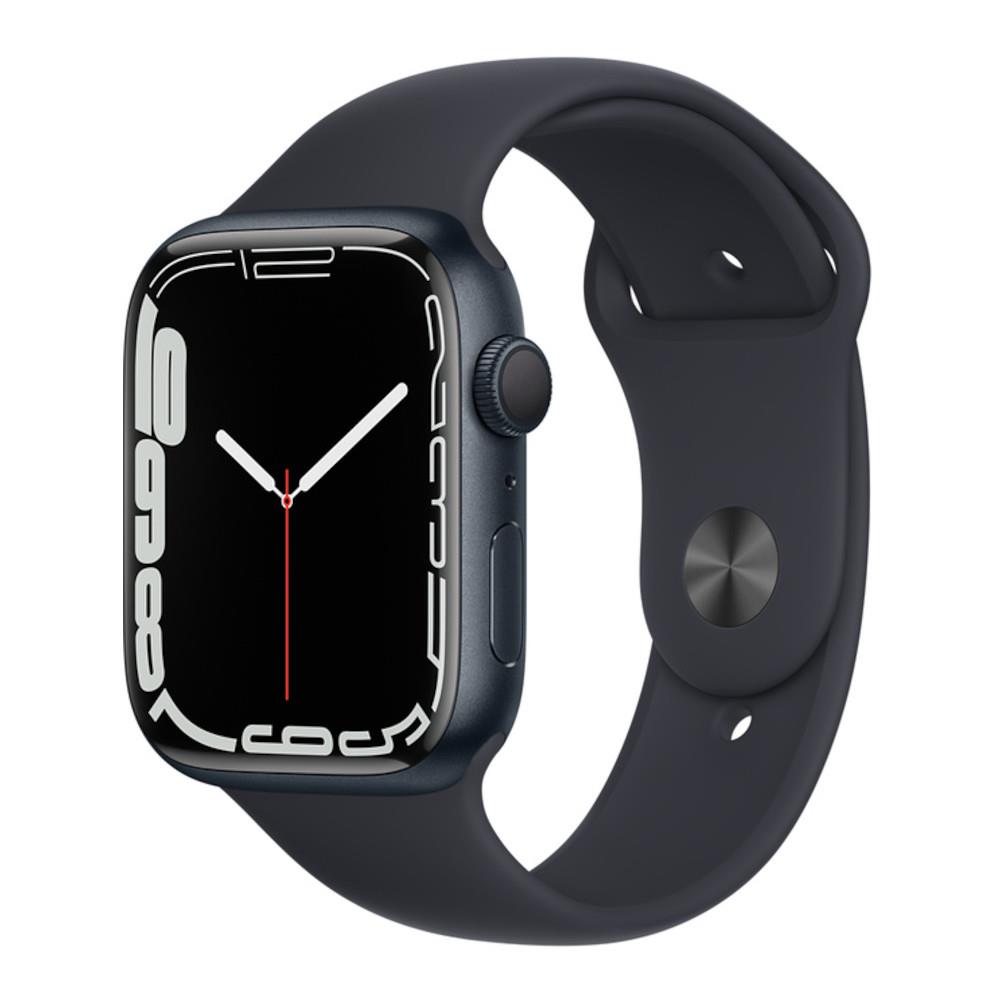 Apple Watch Series 7 GPS + Cellular 45mm Midnight Aluminium Case with Midnight Sport Band